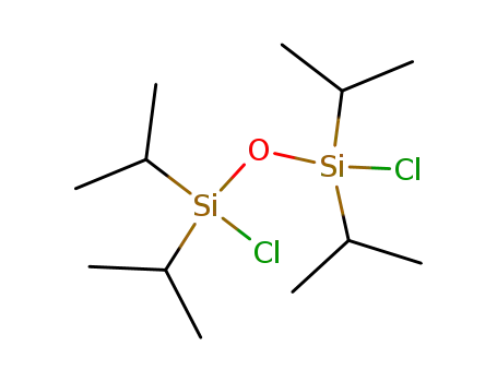 Molecular Structure of 69304-37-6 (1,3-Dichloro-1,1,3,3-tetraisopropyldisiloxane)