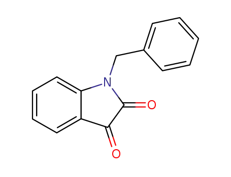 Molecular Structure of 1217-89-6 (1-BENZYL-1H-INDOLE-2,3-DIONE)