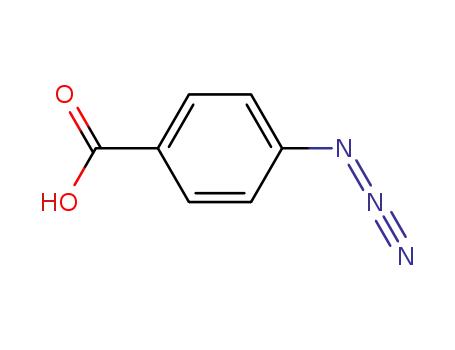Molecular Structure of 6427-66-3 (4-AZIDOBENZOIC ACID)