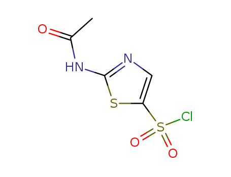 5-Thiazolesulfonylchloride, 2-(acetylamino)-