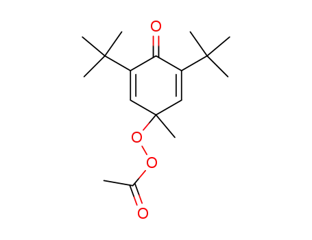 Ethaneperoxoic acid,
3,5-bis(1,1-dimethylethyl)-1-methyl-4-oxo-2,5-cyclohexadien-1-yl ester