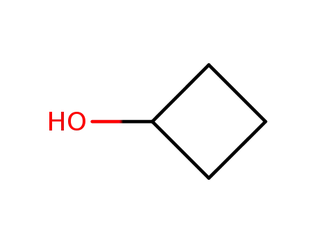 Molecular Structure of 2919-23-5 (Cyclobutanol)