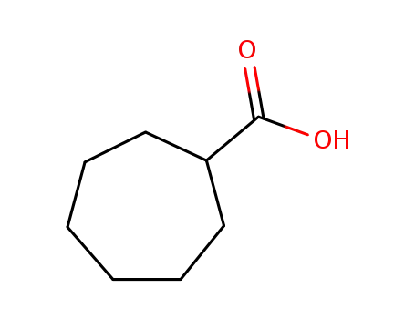 Molecular Structure of 1460-16-8 (Cycloheptanecarboxylic acid)