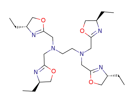 (+)-N,N,N',N'-tetrakis{[4-(R)-ethyloxazolin-2-yl]methyl}ethylenediamine