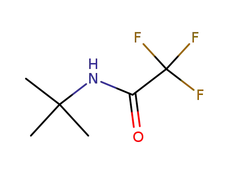 Molecular Structure of 1960-29-8 (N-(1-Hydroxy-2,2,2-trifluoroethylidene)-tert-butylamine)