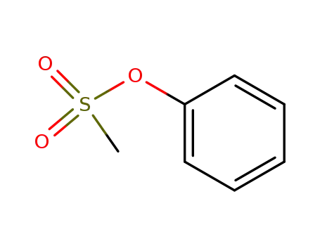 Molecular Structure of 16156-59-5 (Phenyl methanesulfonate)