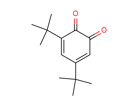 Molecular Structure of 3383-21-9 (3,5-DI-TERT-BUTYL-O-BENZOQUINONE)