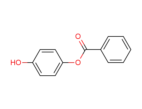 Molecular Structure of 2444-19-1 (4-HYDROXYPHENYL BENZOATE)