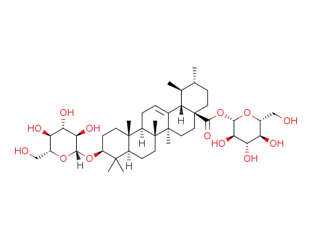 3-O-(β-D-glucopyranosyl)-ursolic acid 28-O-(β-D-glucopyranosyl) ester