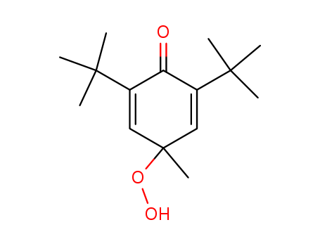 2,5-Cyclohexadien-1-one,2,6-bis(1,1-dimethylethyl)-4-hydroperoxy-4-methyl-