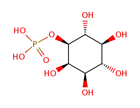 Molecular Structure of 15421-51-9 ([(2S,3R,5S,6S)-2,3,4,5,6-pentahydroxycyclohexyl]oxyphosphonic acid)