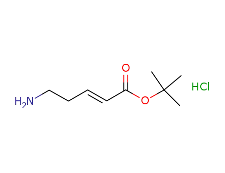 tert-butyl (E)-5-aminopent-2-enoate hydrochloride
