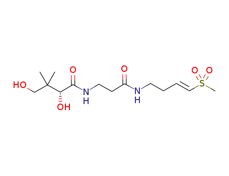 (R,E)-2,4-dihydroxy-3,3-dimethyl-N-(3-(4-(methylsulfonyl)but-3-enylamino)-3-oxopropyl)-butanamide