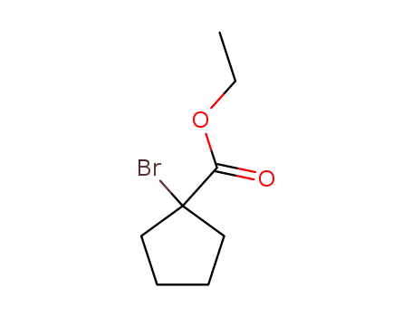 Molecular Structure of 30038-94-9 (1-BROMO-CYCLOPENTANECARBOXYLIC ACID ETHYL ESTER)