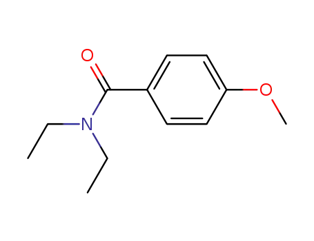 Molecular Structure of 7465-86-3 (N,N-diethyl-4-methoxy-benzamide)