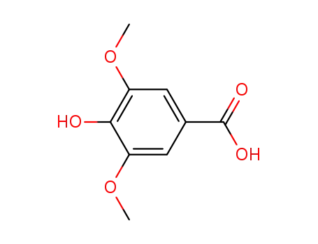 Molecular Structure of 530-57-4 (Syringic acid)