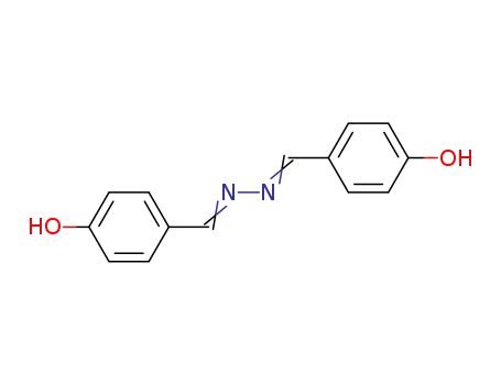 Molecular Structure of 5466-23-9 (4,4'-DIHYDROXYBENZALAZINE)
