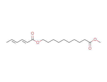 methyl 10-((2E,4E)-hexa-2,4-dienoyloxy)decanoate