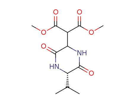 (3RS,6S)-3-[di(methoxycarbonyl)methyl]-6-isopropyl-2,5-piperazinedione