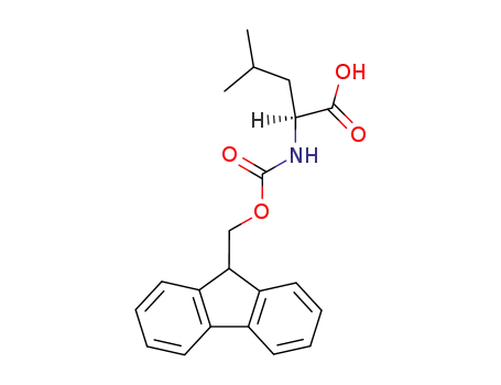 Molecular Structure of 35661-60-0 (Fmoc-L-Leucine)