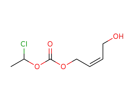 (Z)-1-chloroethyl 4-hydroxybut-2-enyl carbonate