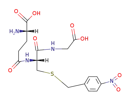 Molecular Structure of 6803-19-6 (S-(P-NITROBENZYL)GLUTATHIONE)