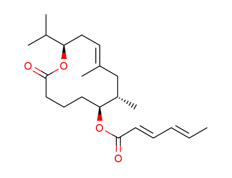 (6S,7S,12S,E)-12-isopropyl-7,9-dimethyl-2-oxooxacyclododec-9-en-6-yl 4,15-dioxo-19-(2-oxohexahydro-1H-thieno[3,4-d]imidazol-4-yl)-8,11-dioxa-5,14-diazanonadecan-1-oate