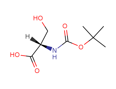 L-Serine,N-[(1,1-dimethylethoxy)carbonyl]-(3262-72-4)