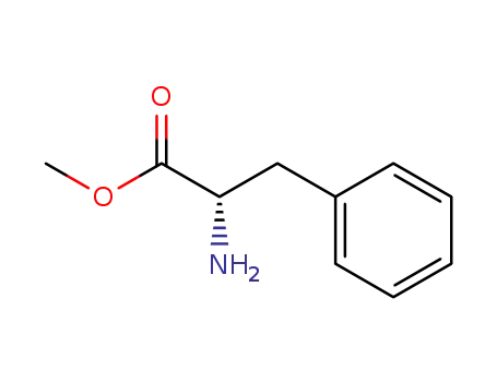 Molecular Structure of 2577-90-4 (methyl 3-phenyl-L-alaninate)
