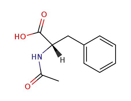 Molecular Structure of 2018-61-3 (N-Acetyl-L-phenylalanine)