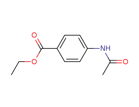 Molecular Structure of 5338-44-3 (4-(Acetylamino)-benzoic acid ethyl ester)