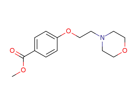 Molecular Structure of 92501-87-6 (Methyl 4-(2-morpholin-4-yl-ethoxy)benzoate)