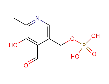 Molecular Structure of 54-47-7 (Pyridoxal phosphate)