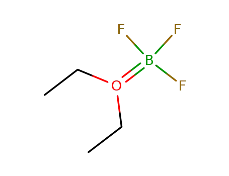 Molecular Structure of 109-63-7 (Boron trifluoride etherate)