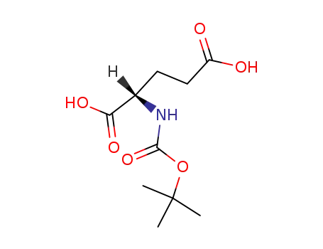 Molecular Structure of 2419-94-5 (Boc-L-Glutamic acid)