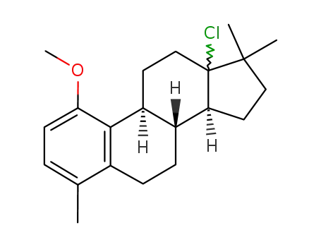 13-Chlor-1-methoxy-4.17.17-trimethyl-13ξ-gonatrien-(A)