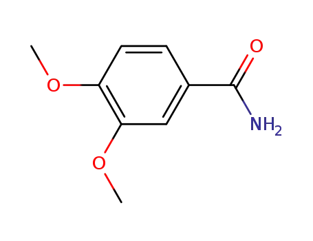 Molecular Structure of 1521-41-1 (3,4-DIMETHOXYBENZAMIDE)