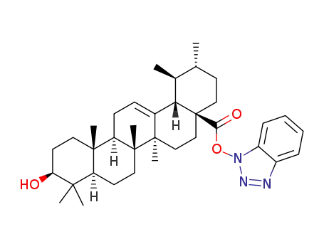 1-benzotriazolyl 3β-dihydroxyurs-12-en-28-oate
