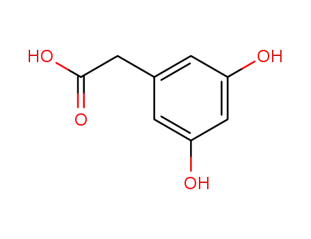Molecular Structure of 4670-09-1 (3,5-Dihdyroxyphenylacetic acid)