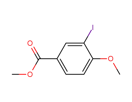 Molecular Structure of 35387-93-0 (METHYL 3-IODO-4-METHOXYBENZOATE)