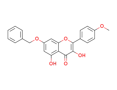 7-(benzyloxy)-3,5-dihydroxy-2-(4-methoxyphenyl)-4H-chromen-4-one