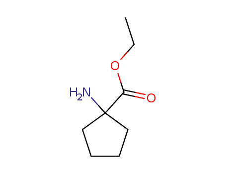 Molecular Structure of 1664-35-3 (ethyl 1-aminocyclopentane-1-carboxylate)