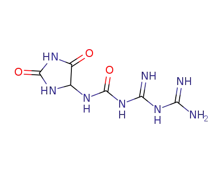 N-[(2,5-dioxoimidazolidin-4-yl)carbamoyl]imidodicarbonimidic diamide