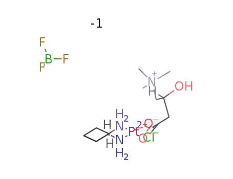 [PtCl(L-carnitine-O)((1R,2R)-(-)-1,2-diaminocyclohexane)]BF4