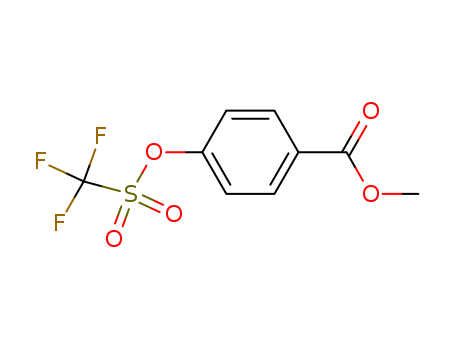 Benzoic acid, 4-[[(trifluoromethyl)sulfonyl]oxy]-, methyl ester