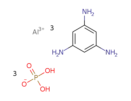 trismelaminium trishydrogenphosphatoaluminate