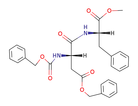 Molecular Structure of 5262-07-7 (N-Benzyloxycarbonyl-O-benzoyl Aspartame)