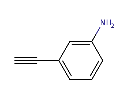 Molecular Structure of 54060-30-9 (3-Aminophenylacetylene)
