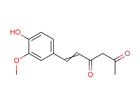 4-hydroxy-6-(4-hydroxy-3-methoxyphenyl)3,5-hexadien-2-one