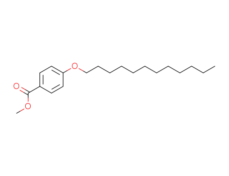 Molecular Structure of 40654-49-7 (METHYL 4-N-DODECYLOXYBENZOATE)